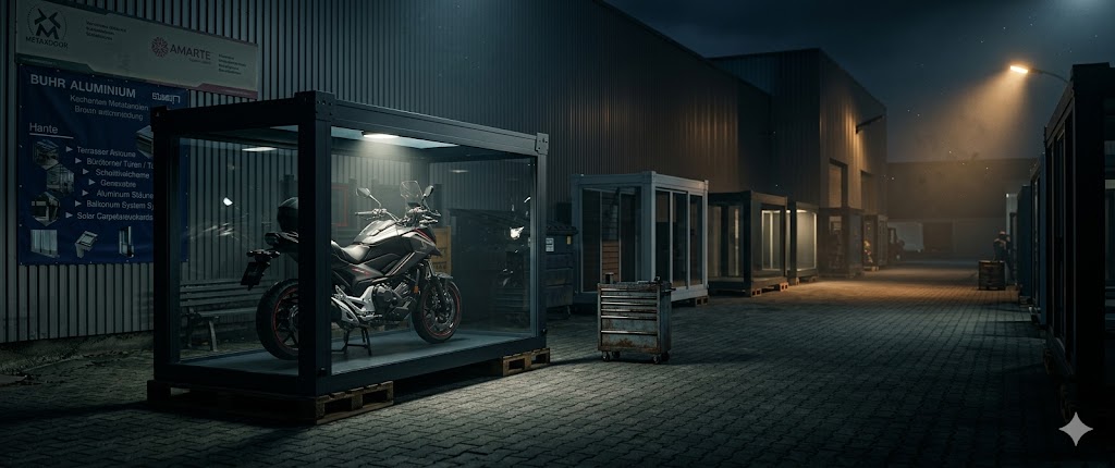 BIKEVLT Motorradgarage